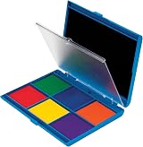 Learning Resources Jumbo 7-Colour Stamp Pad Non-Toxic Washable Ink view 3
