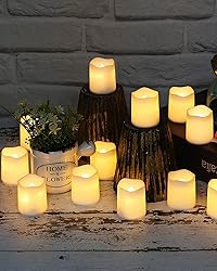 SHYMERY Flameless Votive Candles,Flameless