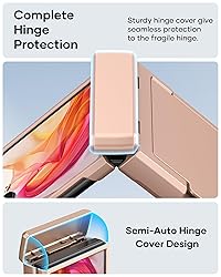 ATATOO for Motorola Razr+ Plus 2024 Case with Card