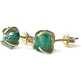 Women's Birthstone Crystal Stud Earrings