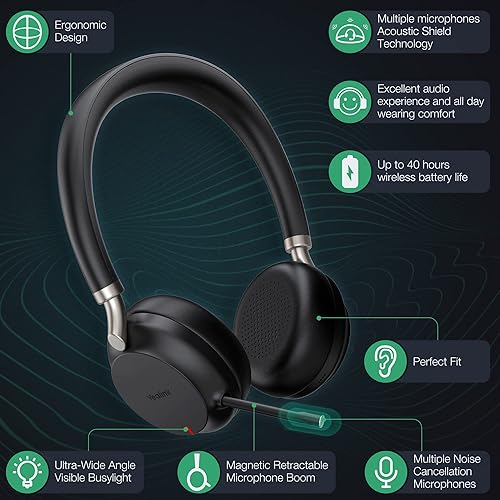 Yealink BH72 lite Bluetooth Wireless Headset with Microphone