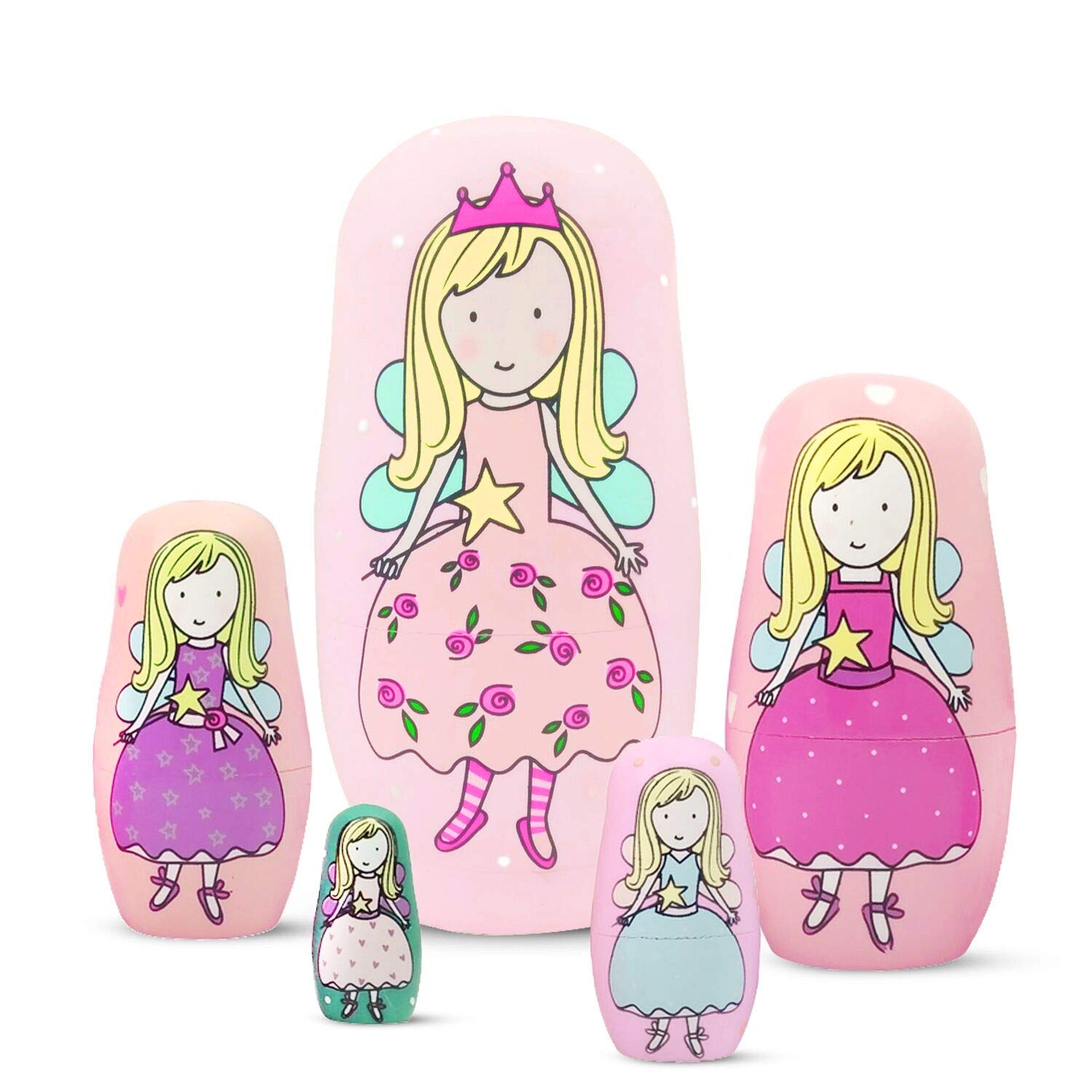 angel nesting dolls