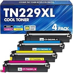 TN229 TN229XL 229XL MFC-L3780CDW Toner Cartridges 4