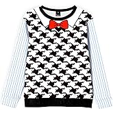 Remimi Unisex Kids Valentines Sweatshirts Mardi Gras Pullover Shirts 5-14 Years