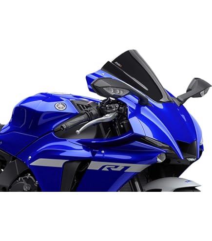 Amazon.com: Puig 3826F Z-Racing Screen Yamaha YZF-R1 20'- C