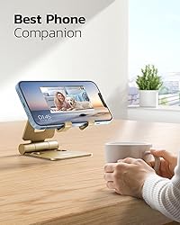 Nulaxy Dual Folding Cell Phone Stand, Fully