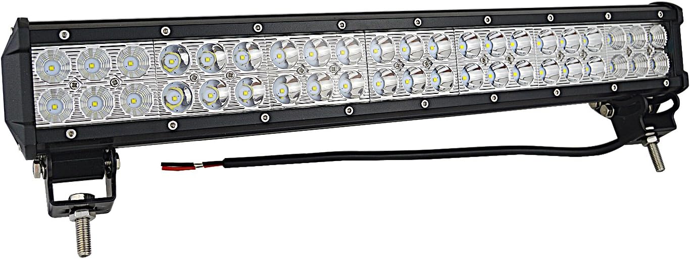 AUXTINGS 20 inch 126W Led Light Bar Spot Flood Off road Trucks Boat