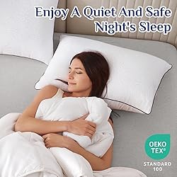 JOLLYVOGUE Pillows Queen Size Set of 2 for