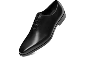 GIFENNSE Men's Dress Shoes Oxford Formal Leather Shoes for Men