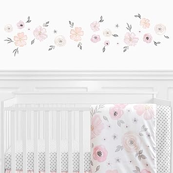 sweet jojo designs watercolor floral