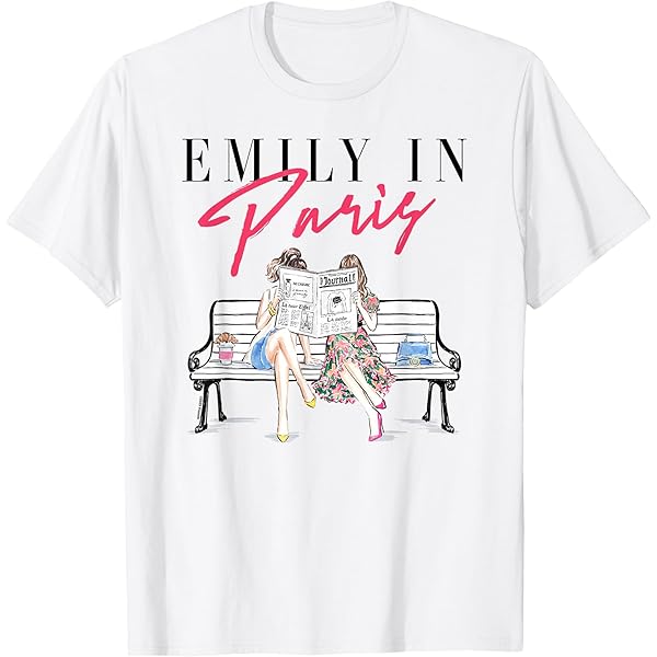 Emily in Paris×épine photograph long tee Emily in Paris Sketch Art T-Shirt | Pacsun