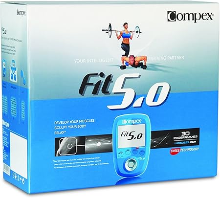 Compex Wireless Fit 5.0 Electroestimulador, Unisex, Azul: Amazon.es: Deportes y aire libre