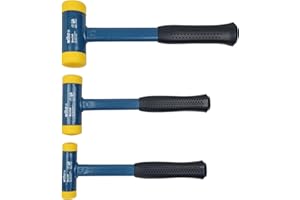 Dead Blow Hammer Set Includes 30, 40, & 50mm 3 Piece