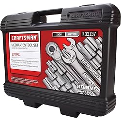CRAFTSMAN Mechanics Tool Kit, 137 Pieces