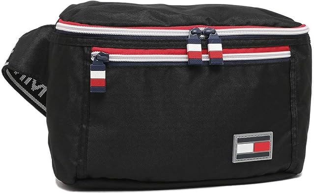 Amazon トミーヒルフィガー ウエストバッグ メンズ レディース Tommy Hilfiger Tc090ci9 Black ブラック 並行輸入品 斜めかけバッグ