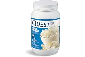 QUEST Protein Powder, Vanilla Milkshake, 3lb 3 pound