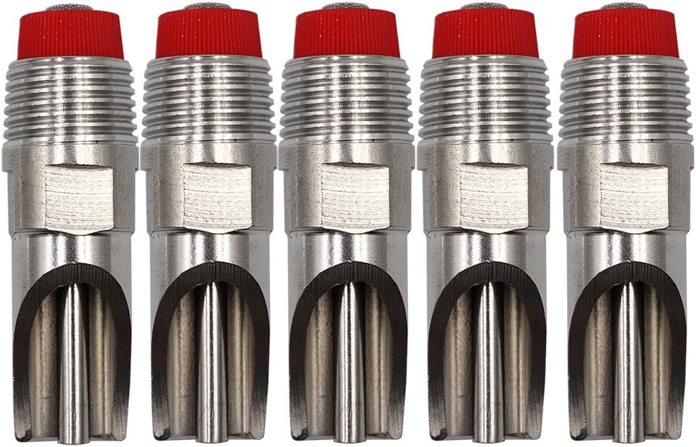 Farm & Ranch 5 Pcs Thread Stainless Steel Automatic Pig Waterer Nipple