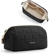 Bagsmart Makeup Bag Travel Cosmetic Bag Large Capacity Black view 8