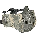 Hunting Explorer Tactical Half Face Mesh Mask with
