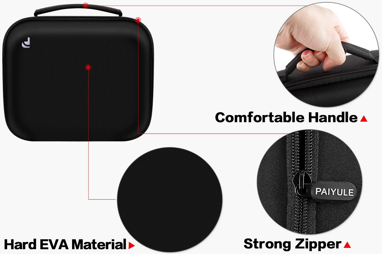 Case Compatible for Sega Genesis Mini - Genesis and Accessories, Travel Carrying Storage holder Bag(Box Only): Video Games