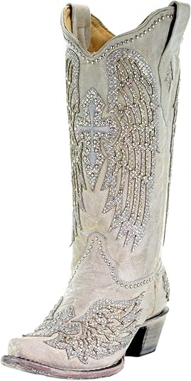 white cowgirl boots for women