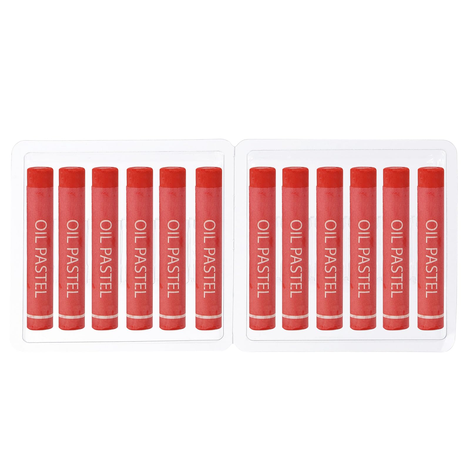 PATIKIL Dark Red Oil Pastels, 12Pcs Soft Oil Crayons Creamy Pastels Stick Art Supplies for Art Painting Drawing Blending Graffiti for Artists Beginners — image 1