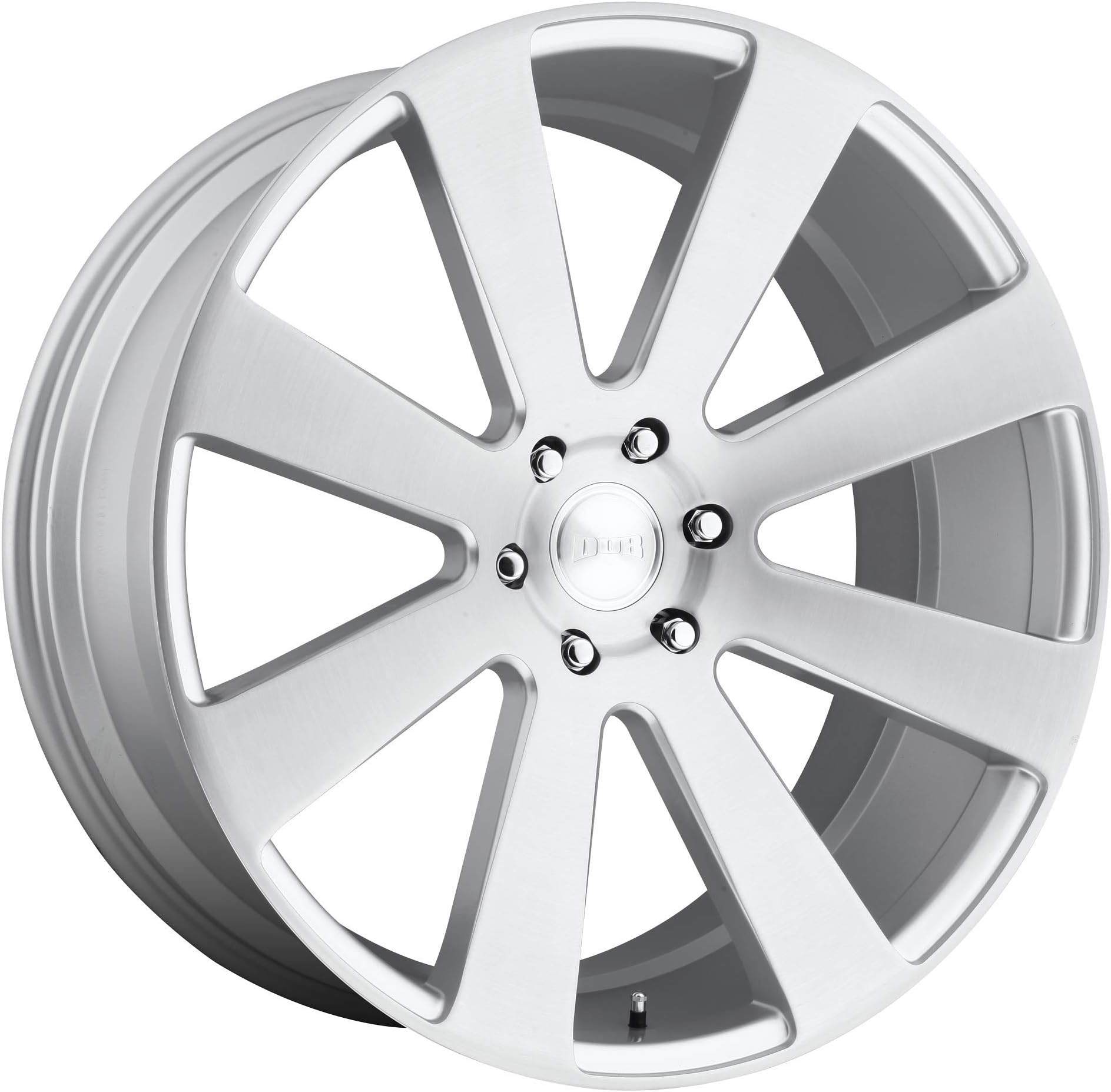 Dub 8 Ball 22x9.5 Silver Wheel / Rim 6x5.5 with a 30mm Offset and a 78.1 Hub Bore. Partnumber S213229577+30