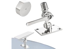 Heavy Duty High Strength Stainless Steel Marine-Grade Adjustable Fixed Mount for Starlink Mini Antenna, Specialized Perfect for Installation on Boats, Yachts, Sailboats, Eifagur