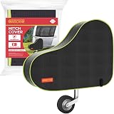 GADLANE Caravan Hitch Cover 90x62cm Waterproof Heavy Duty Nylon with Strap view 1