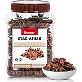 Besway Chinese Whole Star Anise 7 oz (200 g) Dried Anise Pods | Rich Aroma • Whole Dried Pods • Ideal for Soups, Braises, Bak