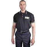 First Class Poly Cotton Tactical Security Polo Shirt with Woven Security Sleeves and Collars