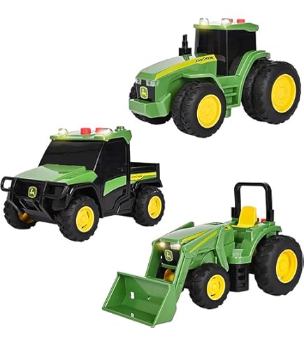 John Deere Tomy Rsx 860I Gator Toy 1:32 Scale - Green Farm Vehicle For Kids