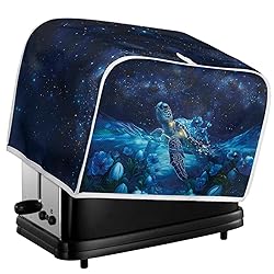 Talayituse Galaxy Turtle Flower Print 4 Slice