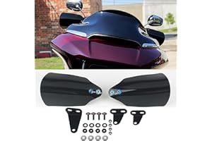 RUNNING PANTHER Handlebar Handguards Shield Bracket Protector for Harley Touring Road Glide, Softail Street Bob FXBB/114 FXBB