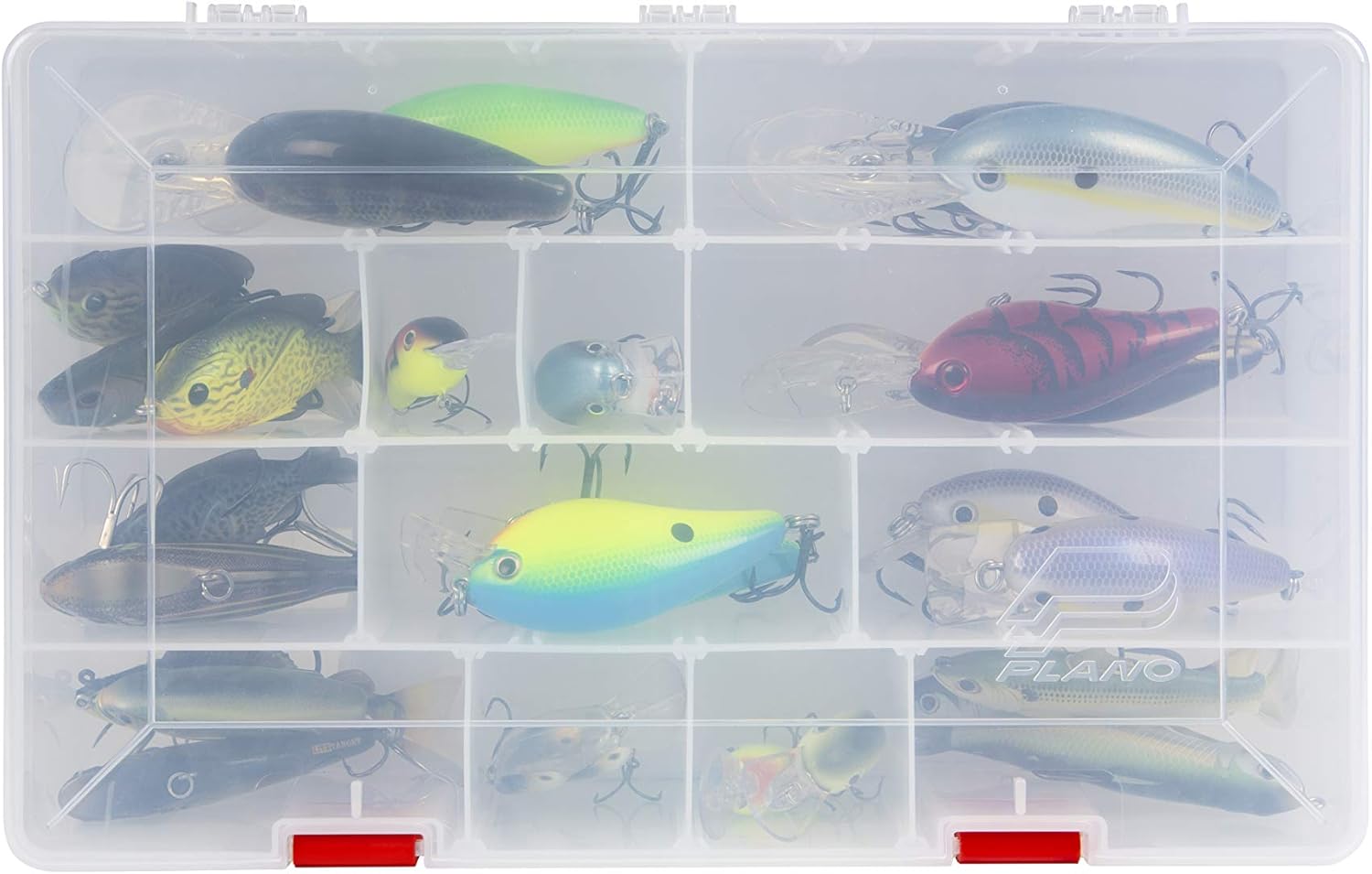 Plano RUSTRICTOR 3700 DEEP Stowaway, Premium Tackle Storage with Rust Prevention, Clear: Sports & Outdoors