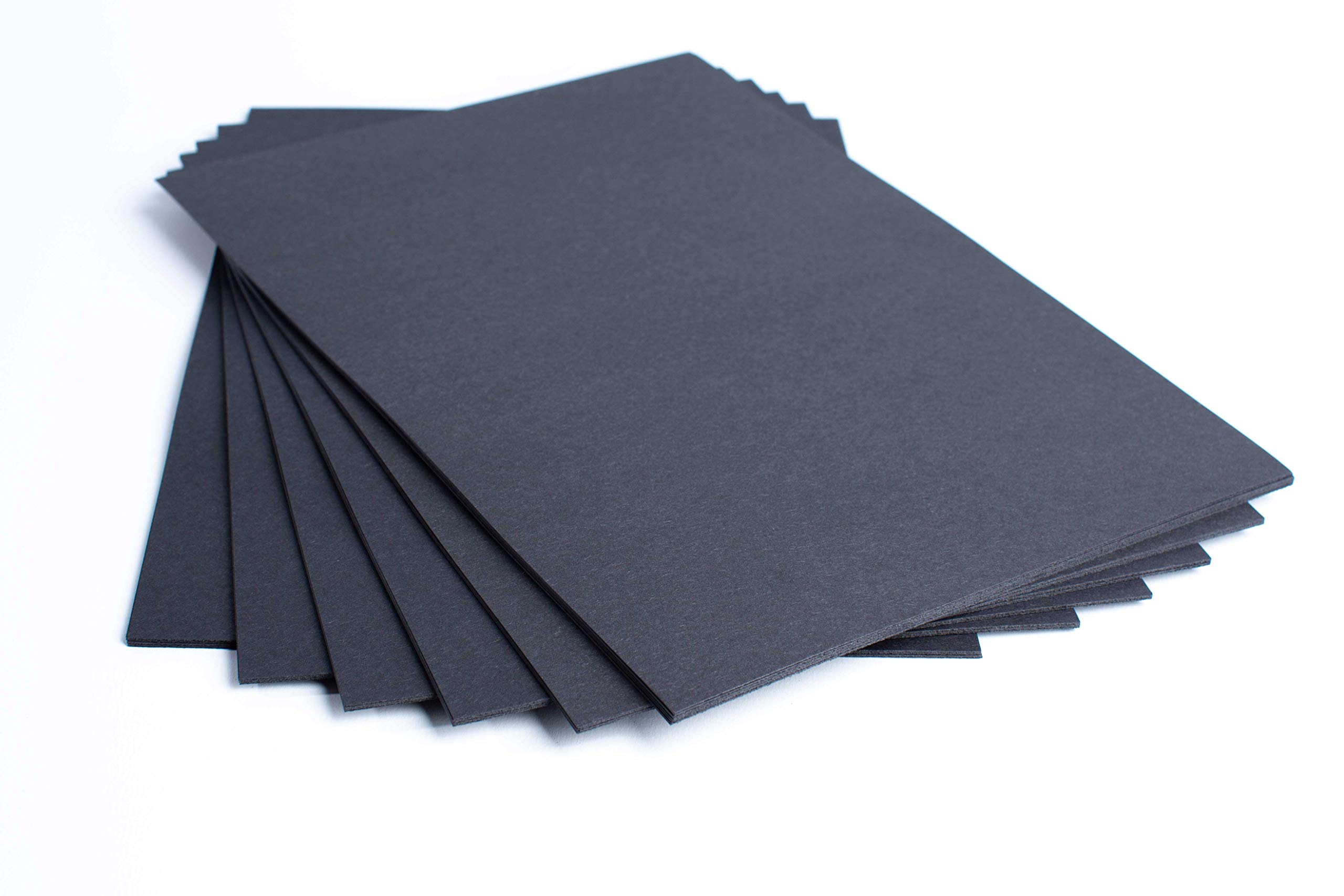 House of Card & Paper A2 160 GSM Card - Black (Pack of 50 Sheets), HCP169