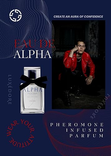 Luxedore ALPHA, Perfume Classic, Eau De Parfum, Pheromone Cologne