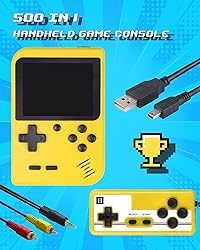 Hikonia Handheld Game Console,Portable Retro Video