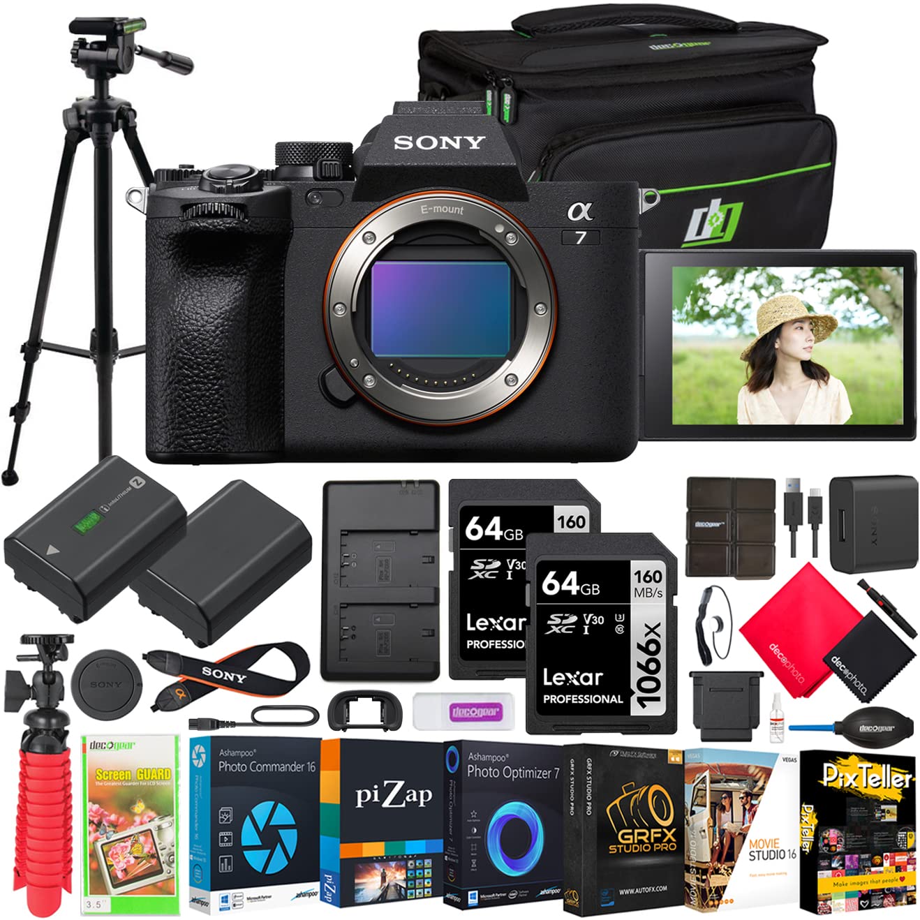 Sony a7 IV Full Frame Mirrorless 33MP Alpha