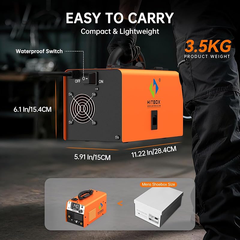 4-in-1 MIG-Schweißgerät IGBT-Inverter Gas/Ohne Gas ARC Lift-TIG