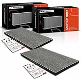 A-Premium 2-PC Under Hood Cabin Air Filter w/Activated Carbon Compatible with Tesla S 2016-2023, Replace# 1059333
