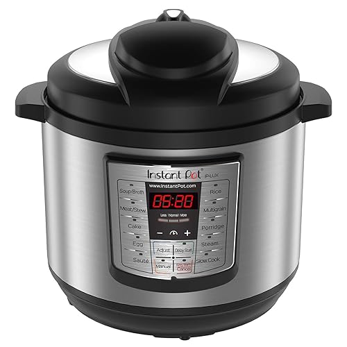 Instant Pot Lux 6-in-1 Electric Pressure Cooker, Sterilizer, Slow