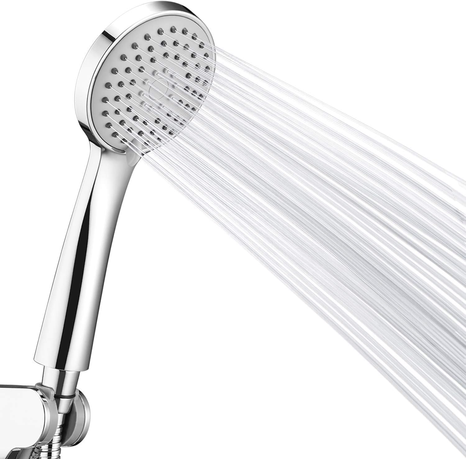 Couradric Shower Head, Low Water Pressure Boosting Handheld Shower Head