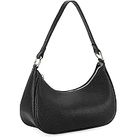 Beejirm Y2K Purse Crescent Bag, Vegan Leather Shoulder Bags