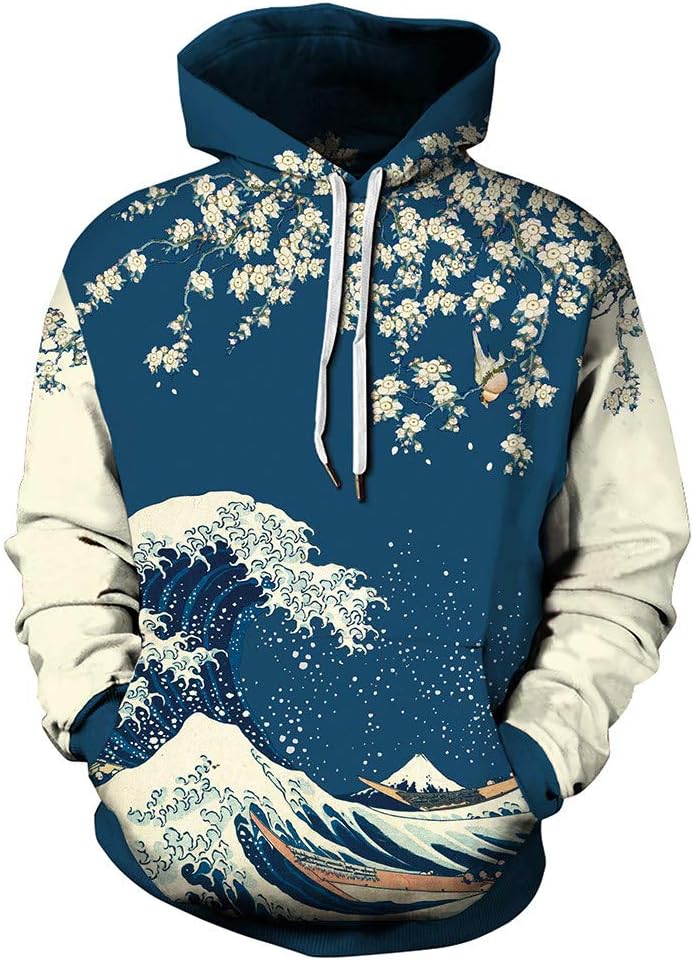 YXYXN Sudadera con Estampado 3D, Sudadera con Capucha Unisex ...