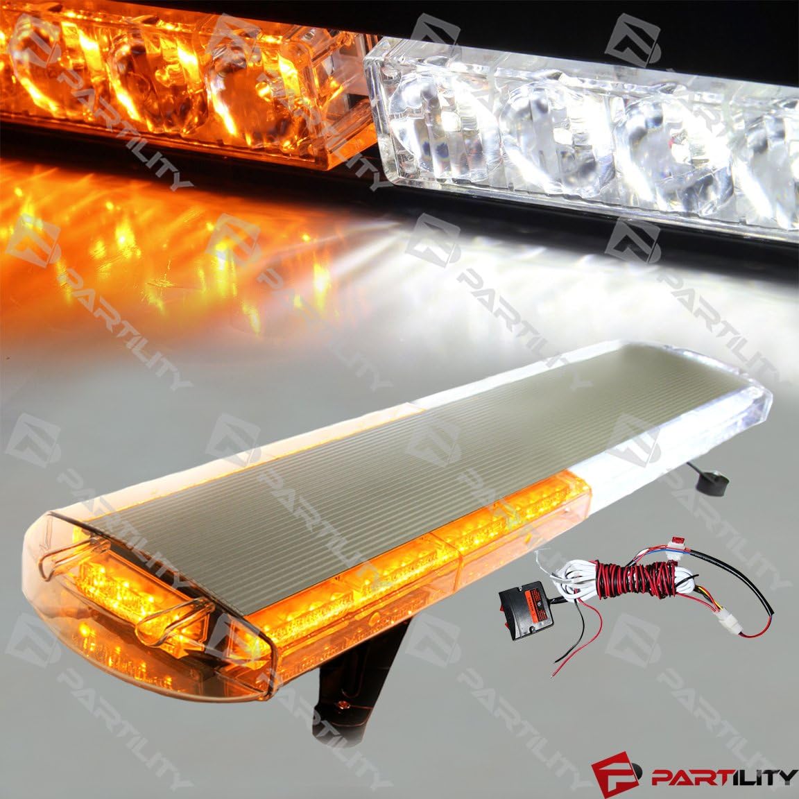 30 inch 56 LED Emergency Warn Truck Strobe Tow Light Bar Roof