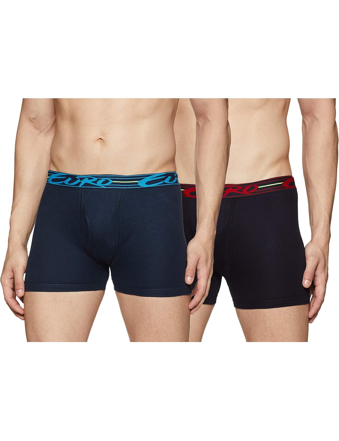 Buy Euro Men's Solid Trunks (Pack of 2) at Amazon.in