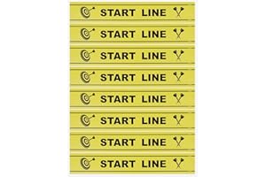 HONITANO Darts Throwing Toe Line Floor Marker Game Supply for Indoor Outdoor Use for Parties and Casual Play