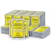 Mayday 73021 Emergency Water Packets (50-Pack) | 5-Year Shelf Life Ready-to-Drink Water for Disaster Prep, Survival Kits, Go Bags, Vehicles, Offices, Schools and Camping