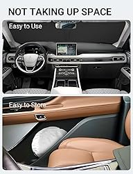 Proadsy 2024 Upgrade Front Windshield Sun Shade